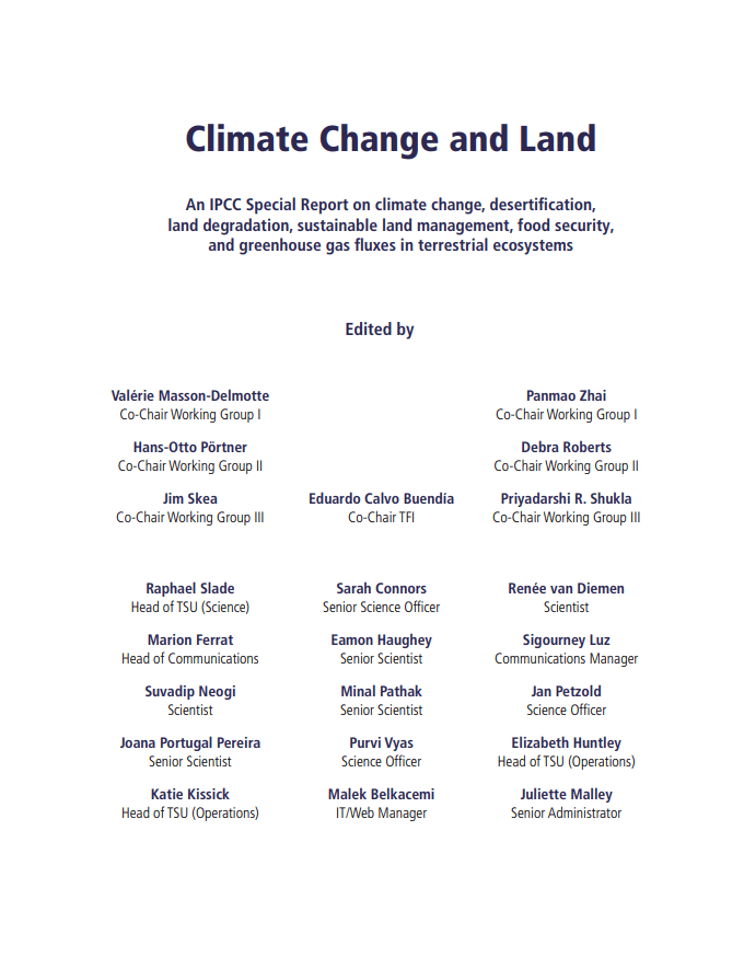 climate change and land 01 | Unipeppa | 2025