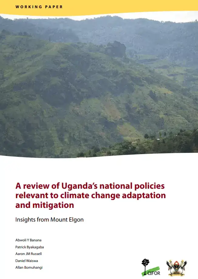 Uganda’s national policies, A review relevant to climate change(pdf)